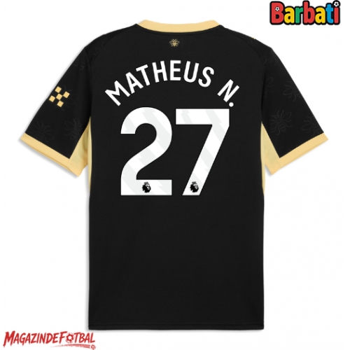 Manchester City Matheus Nunes #27 Tricou Fotbal Replică 2026-27 Barbati Deplasare Manchester City Matheus Nunes #27 Tricou Fotbal Replică 2026-27 Barbati Deplasare